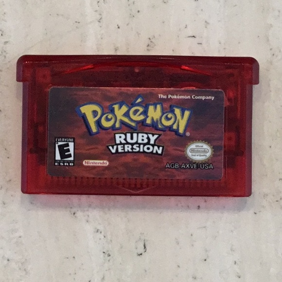 Pokemon Ruby Version Nintendo Gameboy Advance Game Authentic Game Boy GBA - Picture 2 of 14